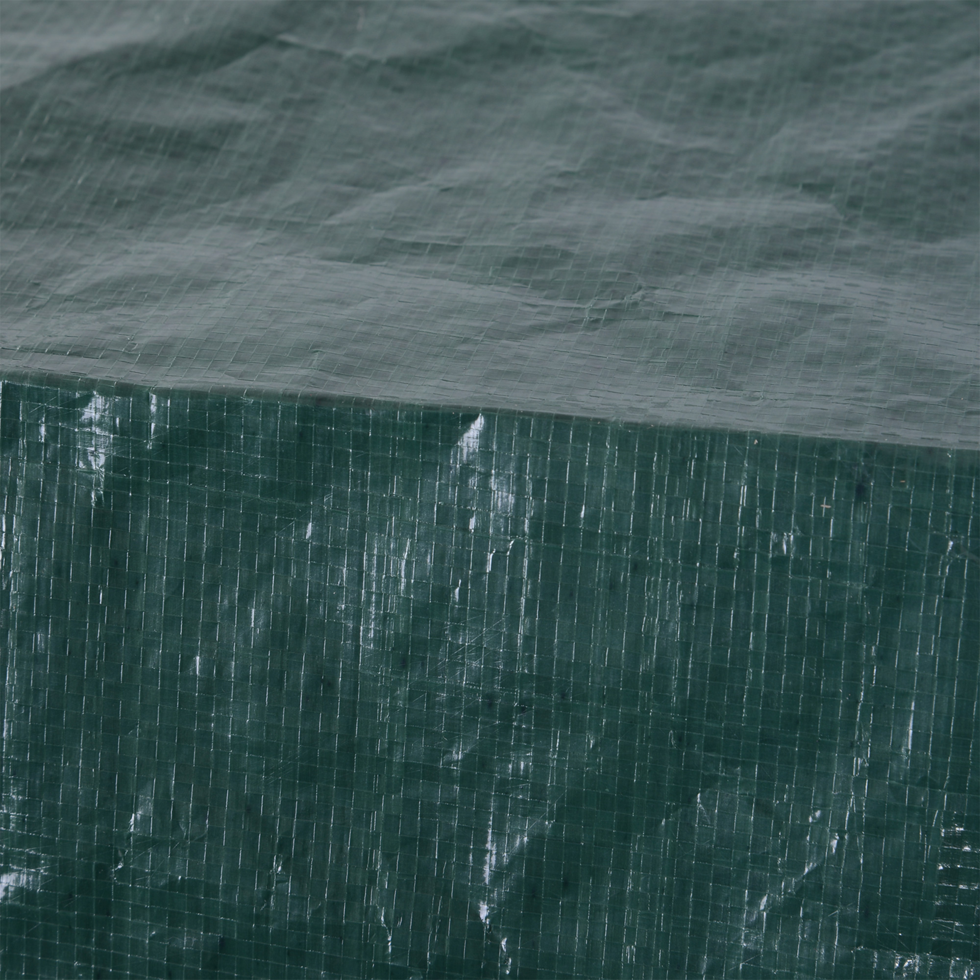 Schutzhülle für Gartenmöbel Winterfest Wasserdicht Abdeckung Anti-UV Abdeckplane Gewebe Abdeckhaube für Gartentische Terrassenmöbel Rechteckig 235 x 190 x 90cm Grün