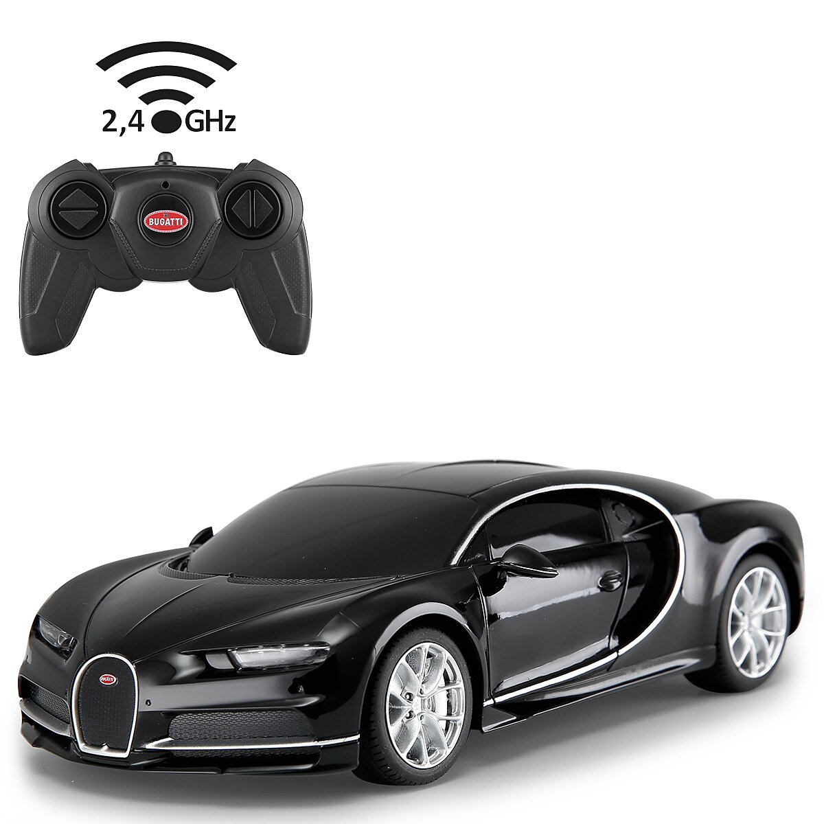Bugatti Chiron 1:24 schwarz 2,4GHz