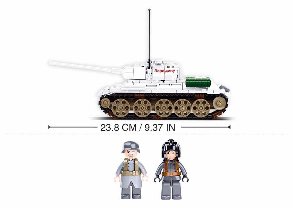 Sluban M38-B0978 - Army Battle of Budapest - Panzer (weiß)
