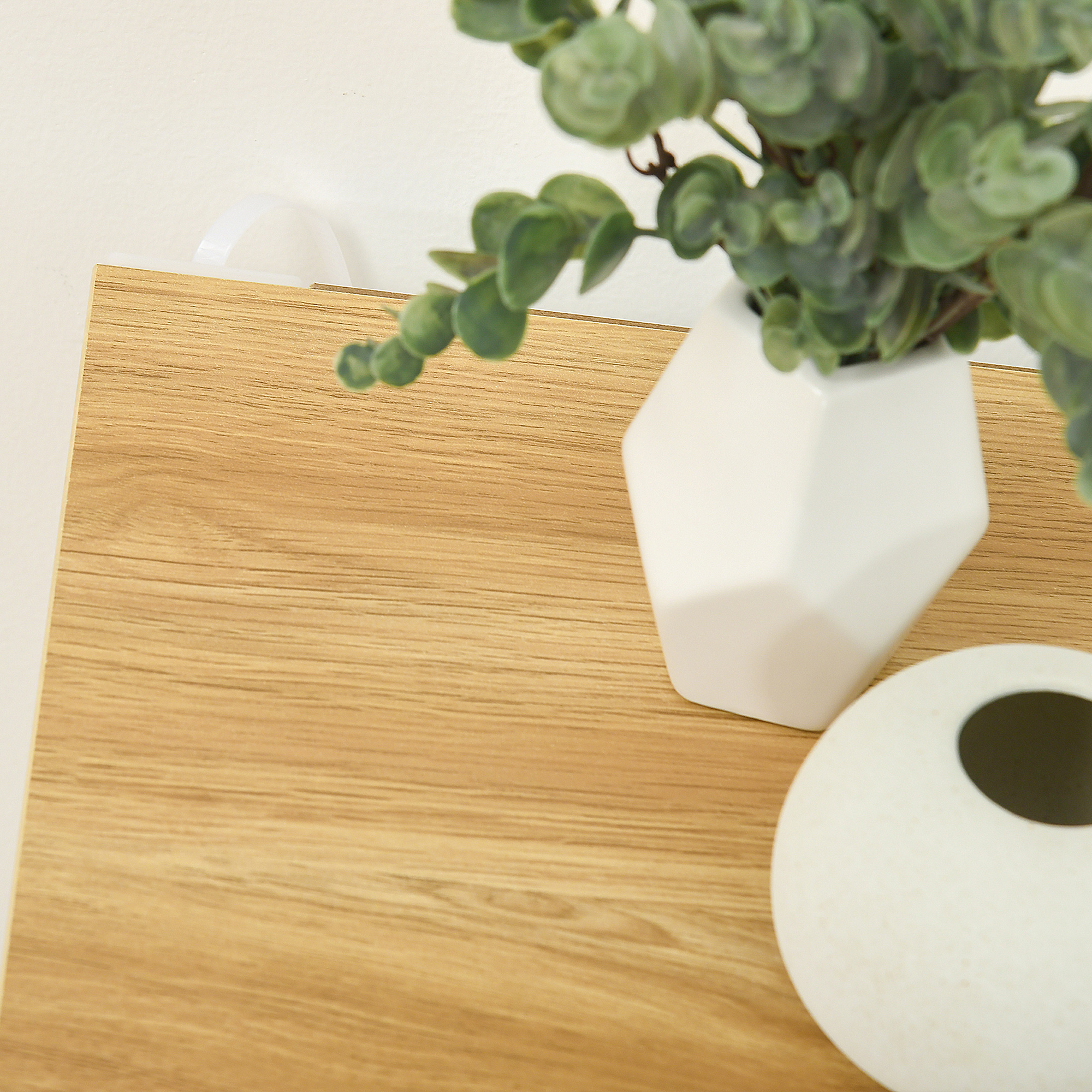 Schuhschrank Schruhregal Schuhaufbewahrung, 3 Fächer, 18 Paar Schuhe,  72 cm x 26 cm x 112 cm, Weiß + Braun