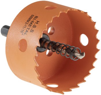 Lochsäge HSS Bi-Metall Ø68mm, Sechskant Aufnahme, Schnitttiefe 38mm