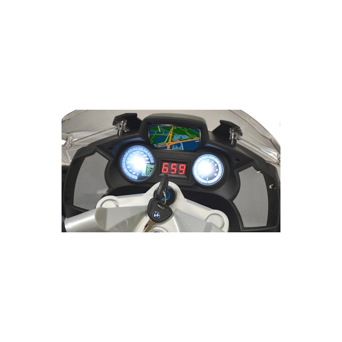 Armaturenbrett Ride-on BMW Police Motorrad Armaturenbrett Ride-on BMW Police Motorrad