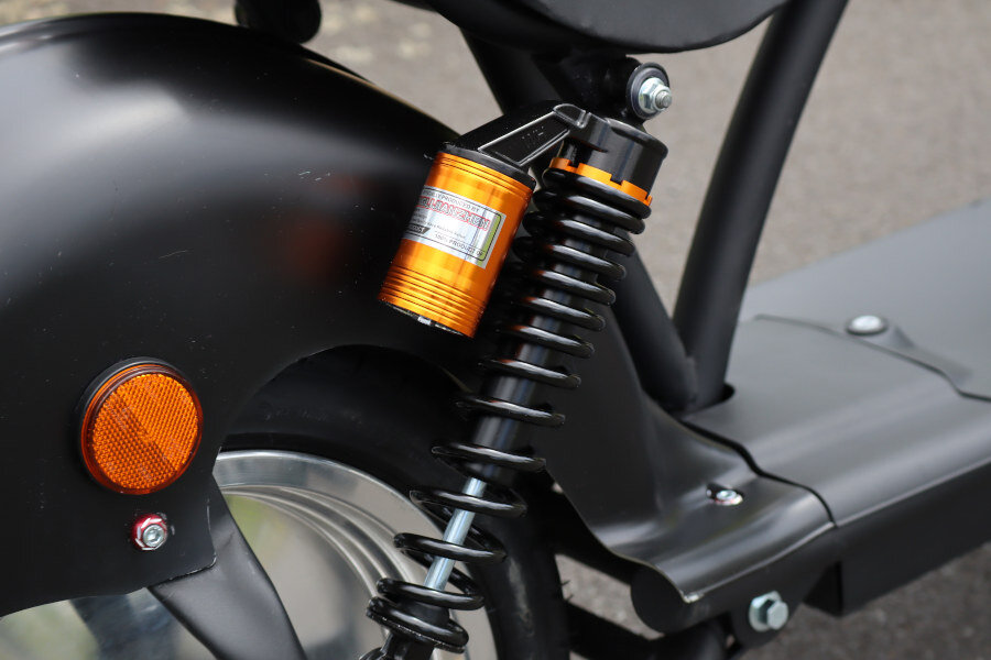 COCO BIKE CP-4 ELEKTRO-CHOPPER 45 KM/H gelb