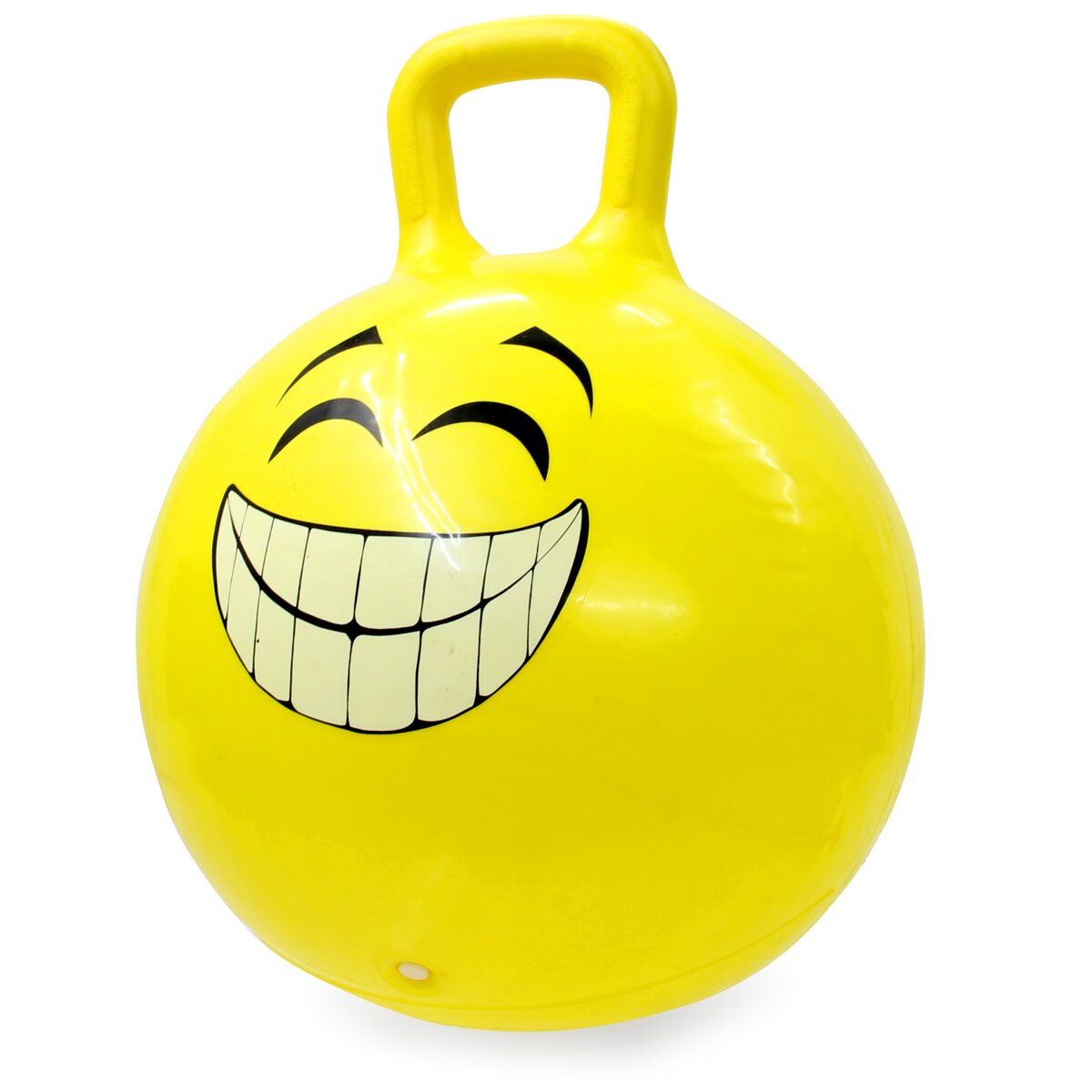 Hüpfball Smile HoppyDoo gelb 450mm mit Pumpe