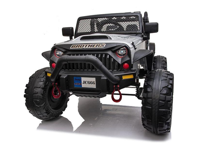 Kinderfahrzeug Offroad silver - lackiert