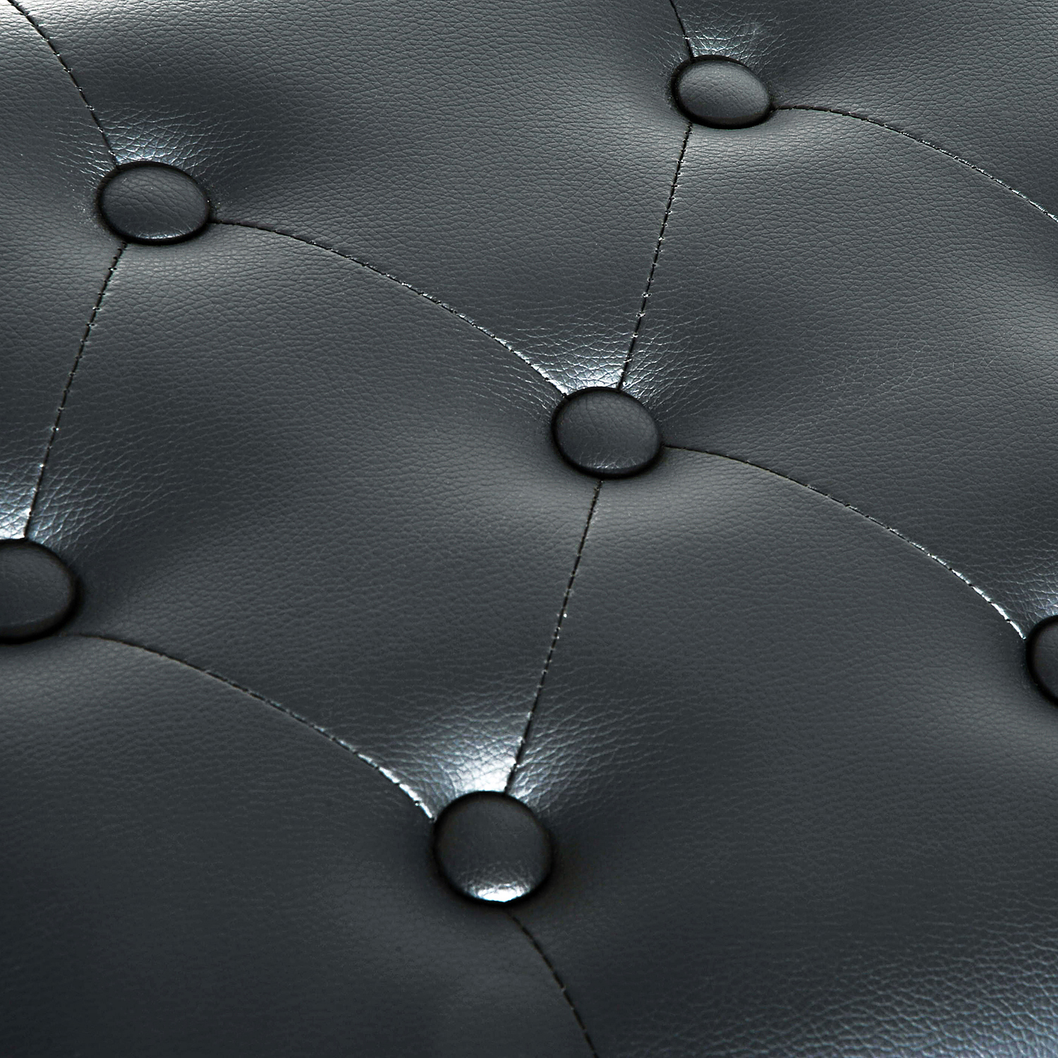 Klavierhocker Höhenverstellbar Klavierbank, Pianobank mit Kunstleder Kissen Keyboardhocker für Piano Keyboard 64 x 35 x 45-55 cm Schwarz