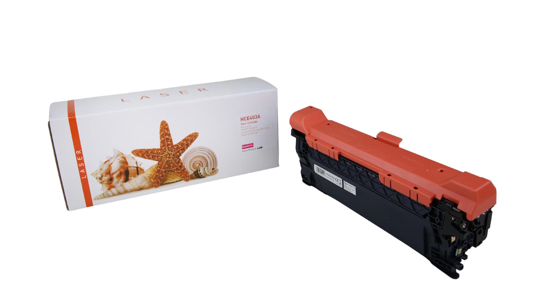CE403A alternativ Toner magenta für HP  / CE403A / 507A / 6.000 Seiten