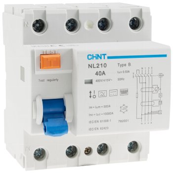 FI Fehlerstrom-Schutzschalter 30mA / 40A, 4-polig * allstromsenstiv *
