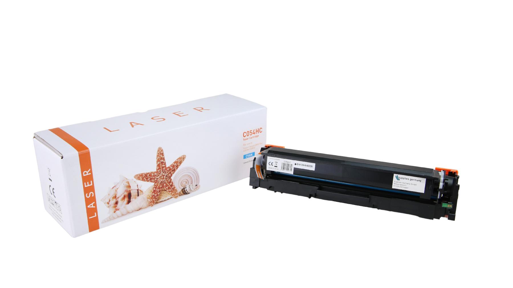 054HC alternativ Toner cyan Canon / 3027C002 / 2.300 Seiten 054HC alternativ Toner cyan Canon / 3027C002 / 2.300 Seiten