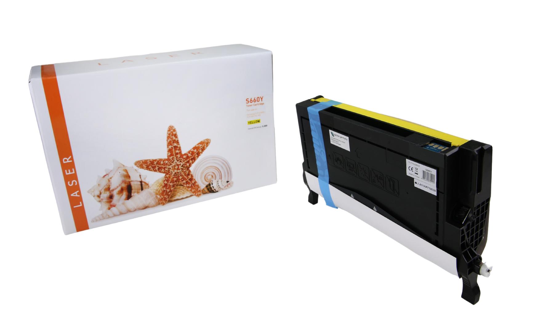 CLP660Y alternativ Toner yellow Samsung / CLPY 660 B/ELSK / 5.000 Seiten CLP660Y alternativ Toner yellow Samsung / CLPY 660 B/ELSK / 5.000 Seiten