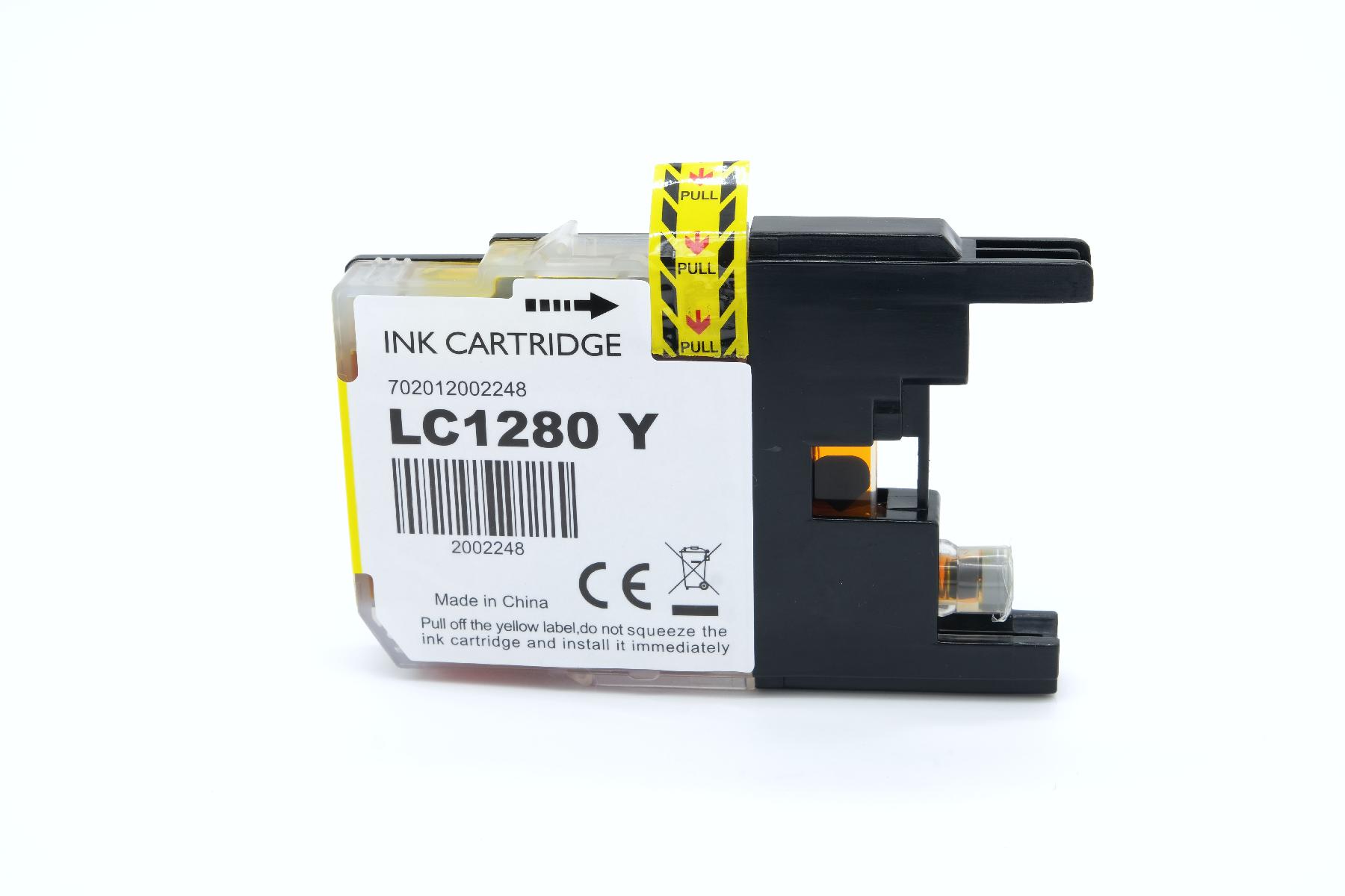 LC1280XLY alternativ Tinte yellow für Brother / LC1280XLY / 20ml