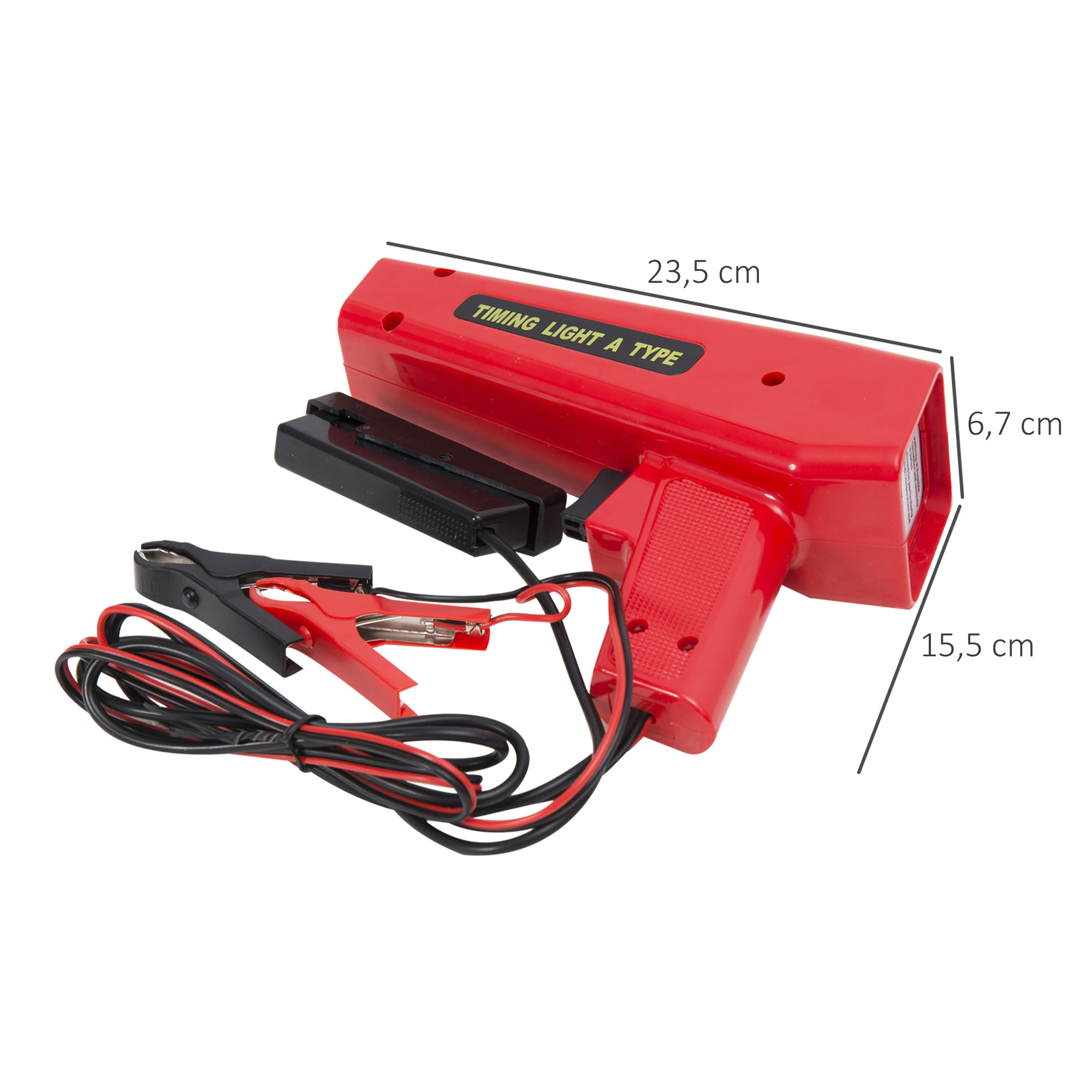 Zündlichtpistole Zündzeitpunktpistole Stroboskoplampe 12V Zündzeitpunk Zündung Timing Light für Auto Motorrad