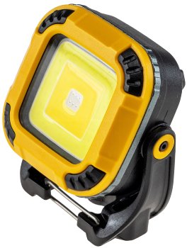 Mini Baustrahler mit Akku "CT-MB5" / schwenkbar, 400Lumen, 5 Watt, Magnet
