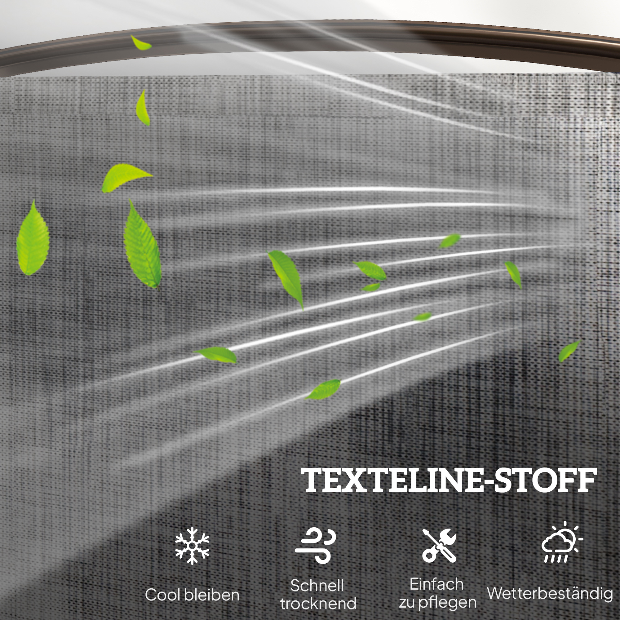 Gartenbank Schaukelstuhl Sitzbank Schaukelbank Gartenstuhl mit Tisch Schaukel Bank 2-Sitzer