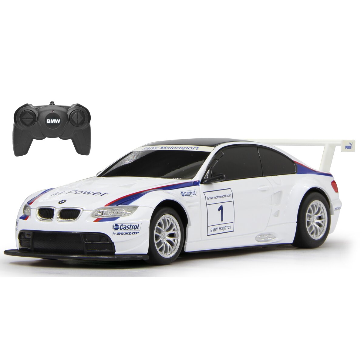 BMW M3 Sport 1:24 weiss 2,4GHz BMW M3 Sport 1:24 weiss 2,4GHz