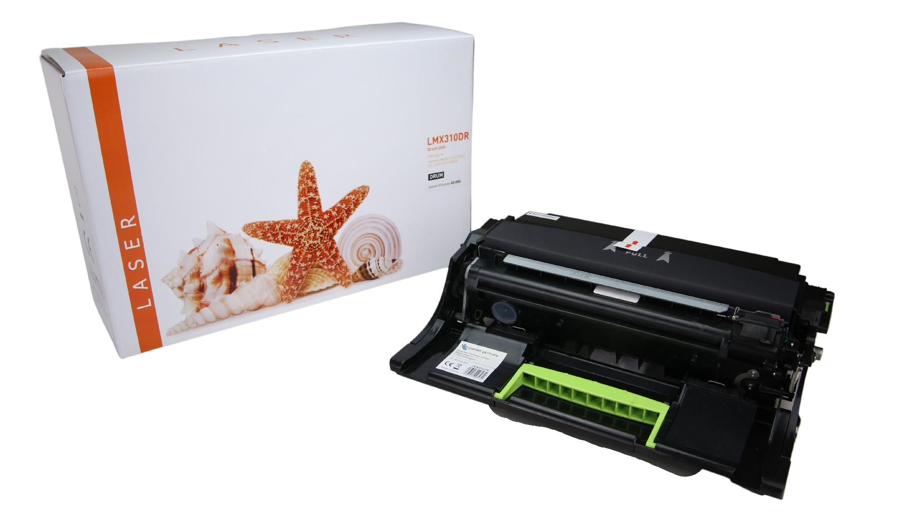 MX310DR alternativ Trommel black Lexmark / 50F0Z00 / 60.000 Seiten MX310DR alternativ Trommel black Lexmark / 50F0Z00 / 60.000 Seiten