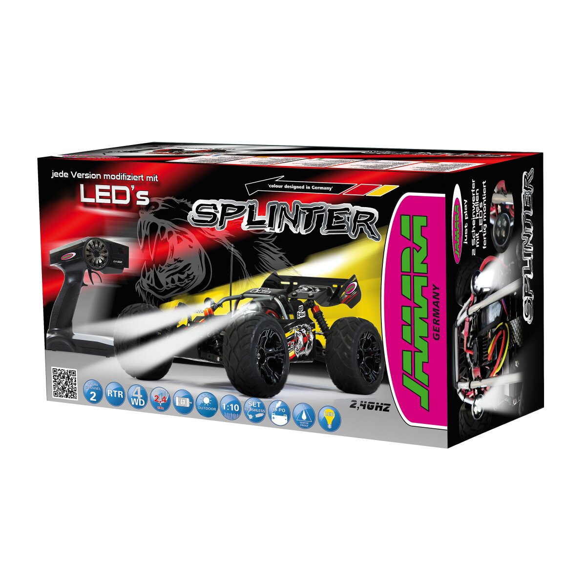 Splinter Desertbuggy 4WD 1:10 NiMh 2,4GHz mit LED