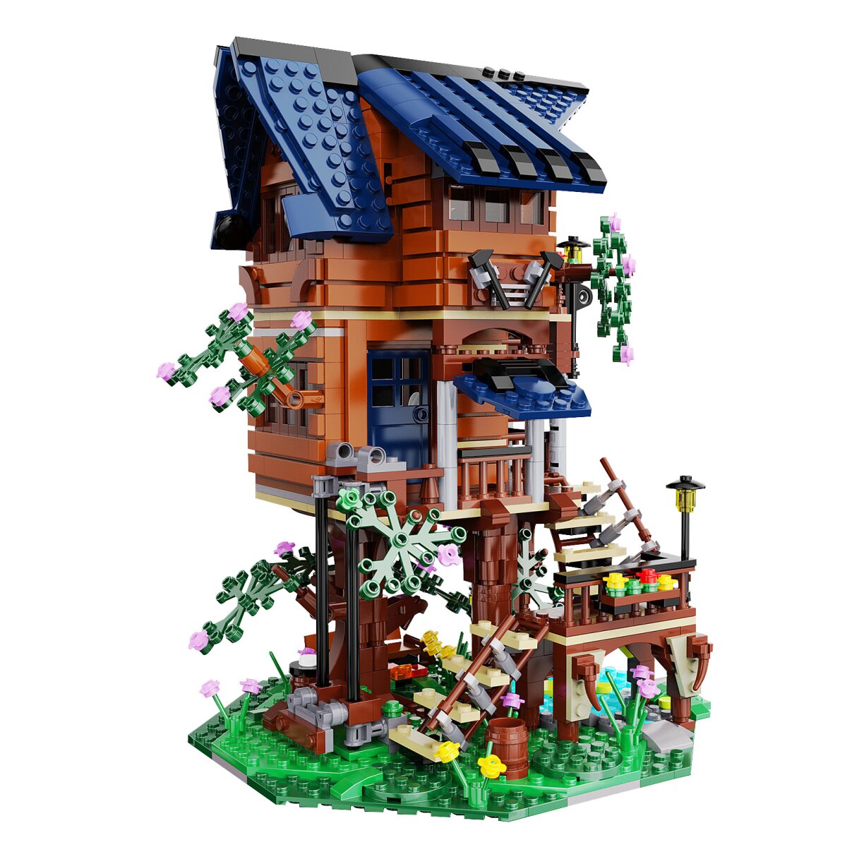 CaDA Set C6604W Baumhaus 4 Jahreszeiten Bricks