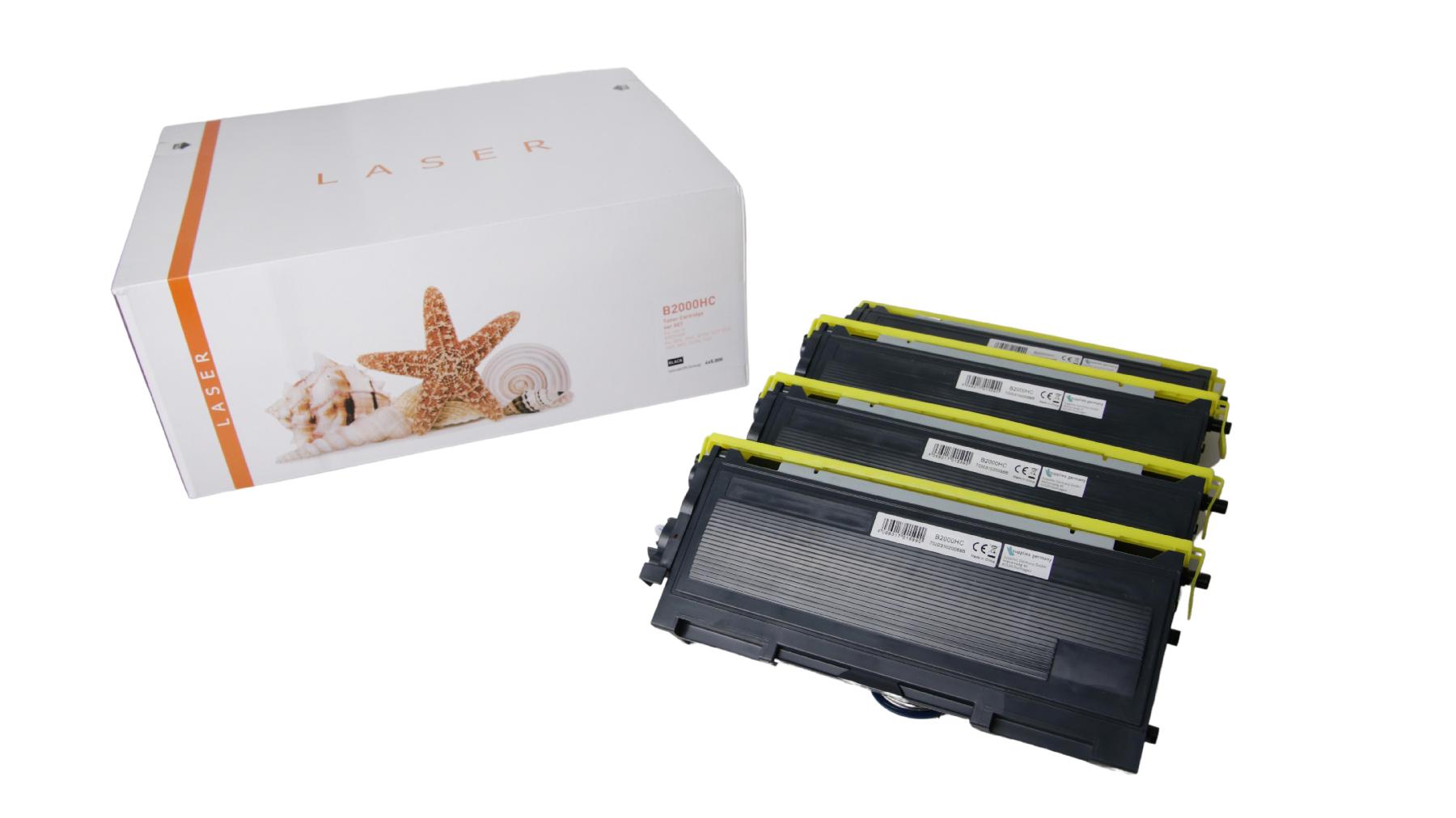 4er Set TN2000HC alternativ Toner schwarz für Brother / TN2000HC / 4x5.000 Seiten 4er Set TN2000HC alternativ Toner schwarz für Brother / TN2000HC / 4x5.000 Seiten