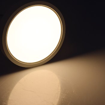 LED Deckenleuchte "Santano 12w", Ø 17cm, 12W, 1320lm, 3000K warmweiß