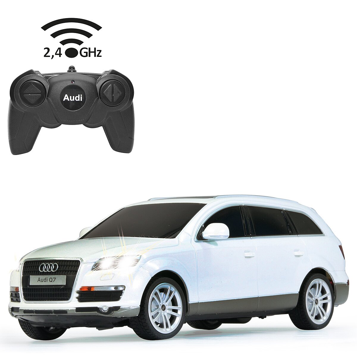 Audi Q7 1:24 weiss 2,4GHz