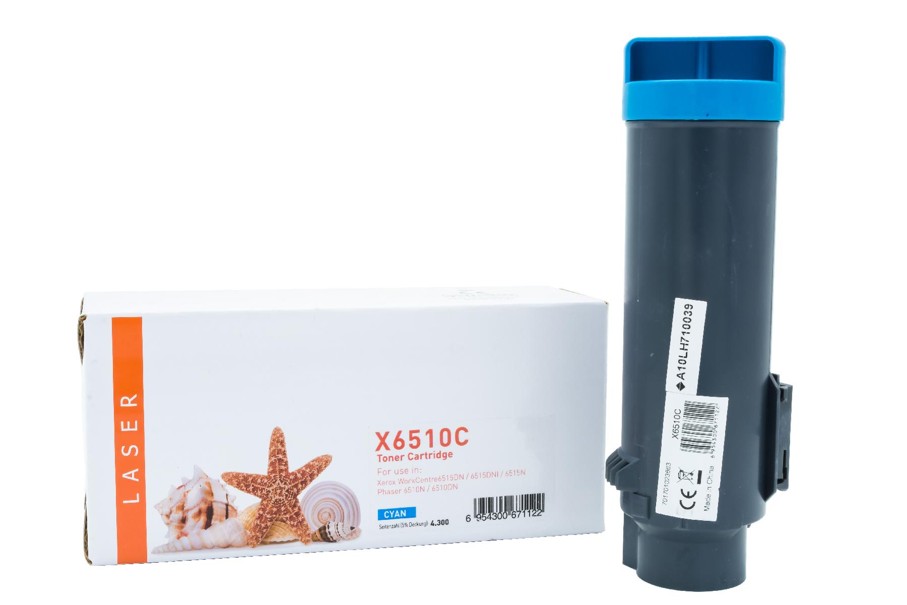 PHASER6510CHC alternativ Toner cyan Xerox / 106R03690 / 4.300 Seiten PHASER6510CHC alternativ Toner cyan Xerox / 106R03690 / 4.300 Seiten