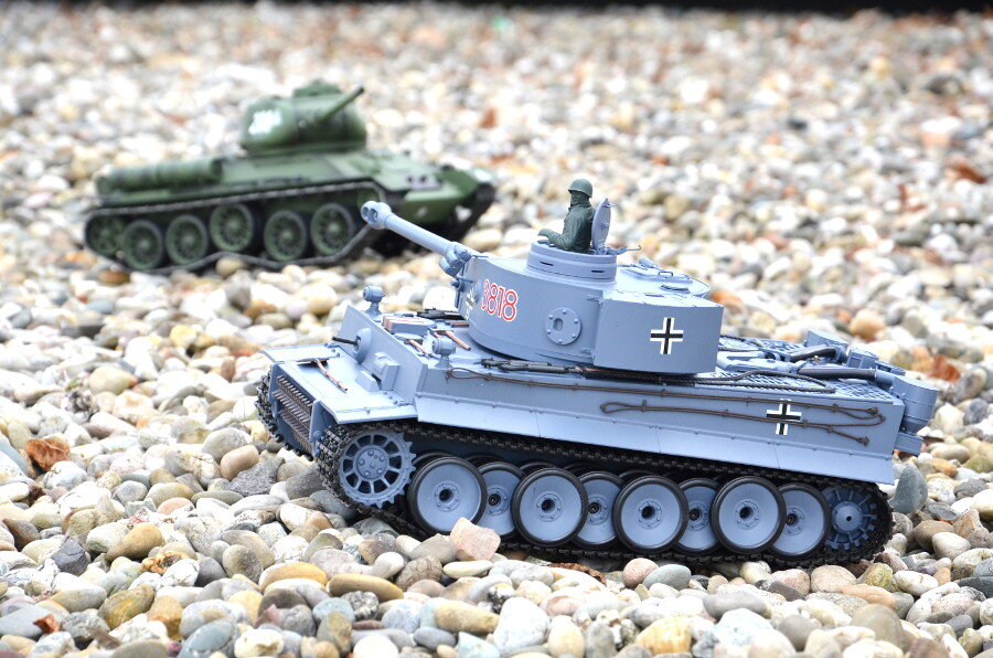 RC Panzer "Tiger I"  - Metallgetriebe
