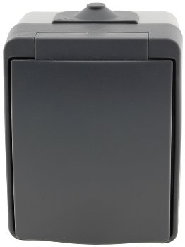 NUQUI Feuchtraum Steckdose / IP54, Aufputz, 250V~/ 16A