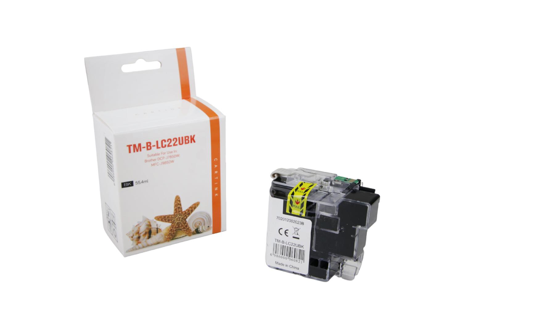 LC22Uschwarz alternativ Seestern Tinte schwarz für B / LC22Uschwarz / 55,4ml