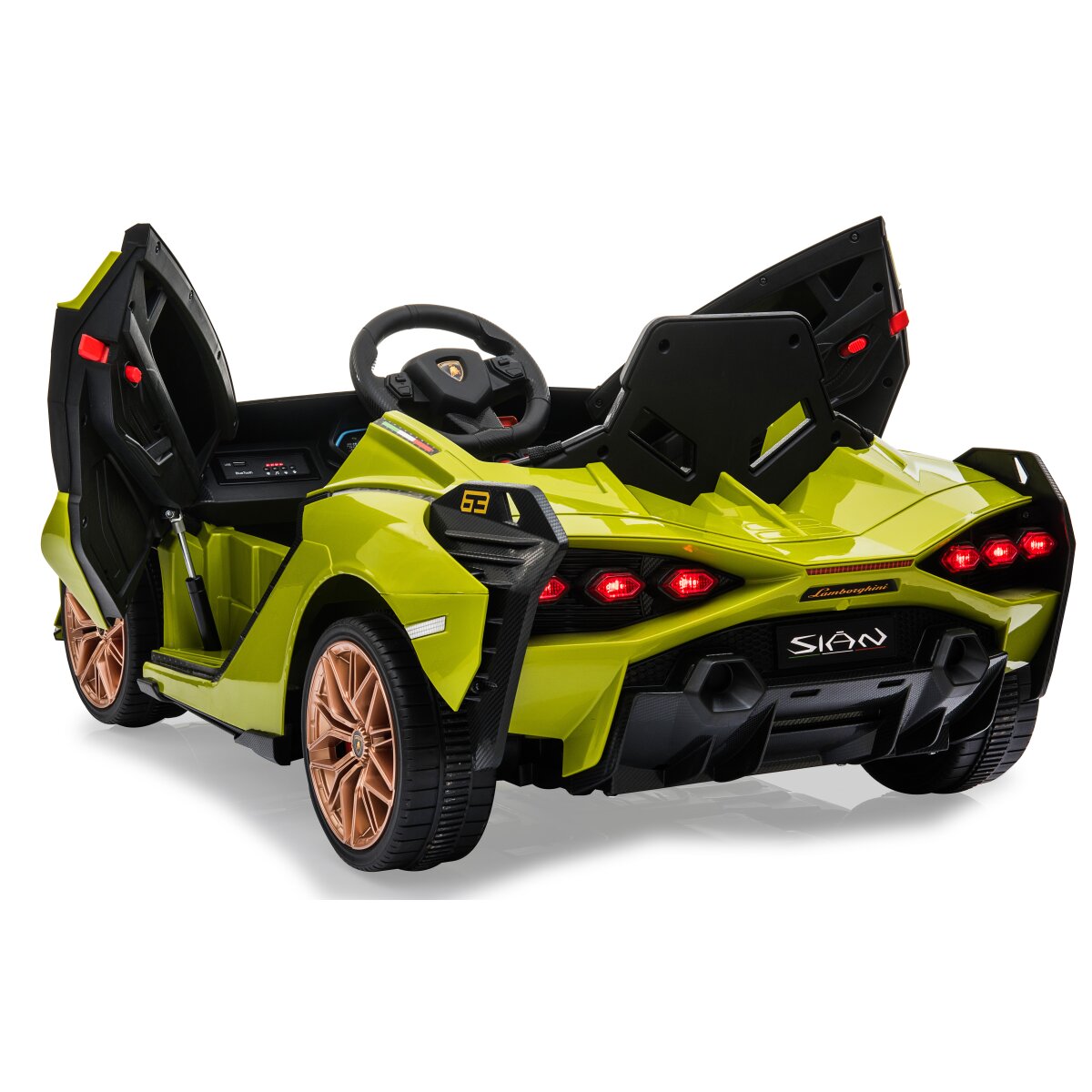 Kinderfahrzeug Lamborghini Sián FKP 37 grün