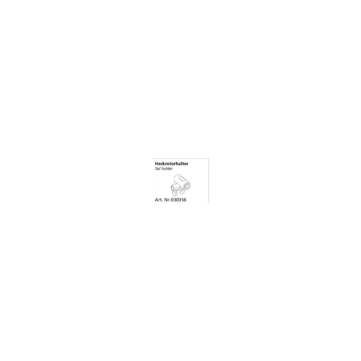 Heckrotorhalter Calisto/ Cupid Mini Heckrotorhalter Calisto/ Cupid Mini