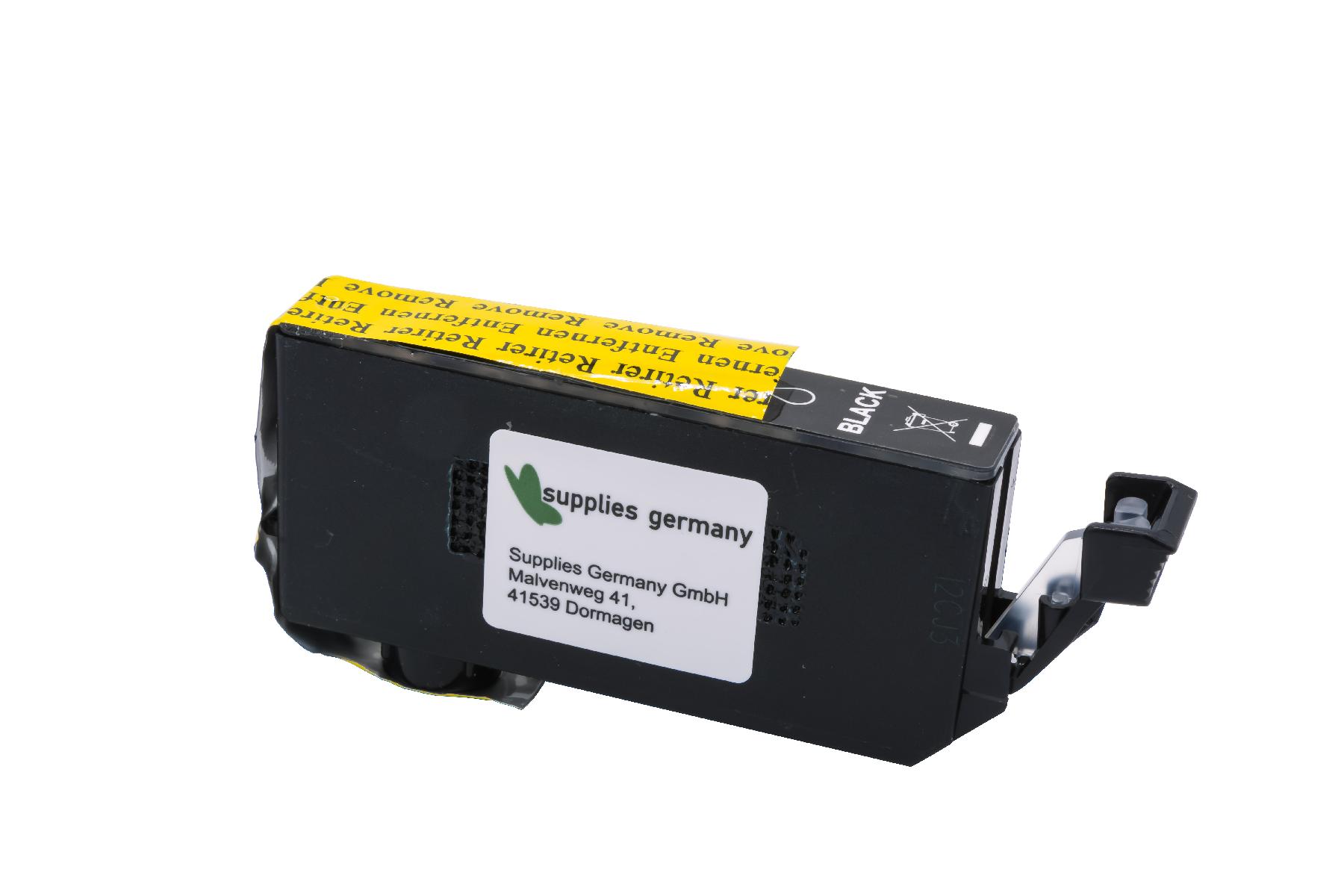 CLI526schwarz alternativ Tinte schwarz für Canon / 4540B001 / 10ml / mit Chip