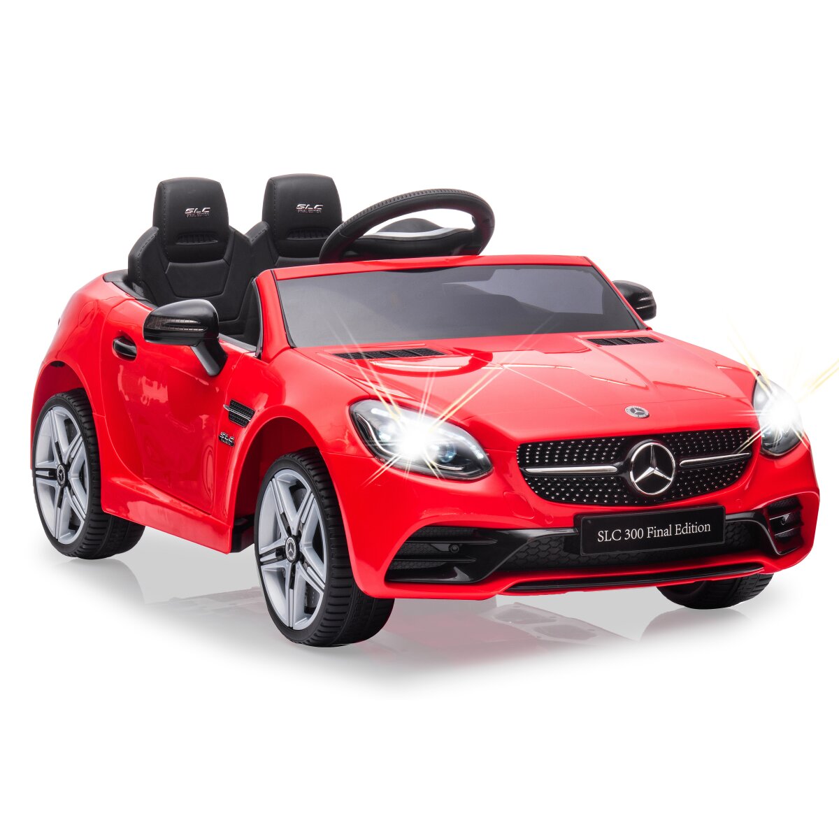 Kinderfahrzeug Mercedes-Benz SLC rot