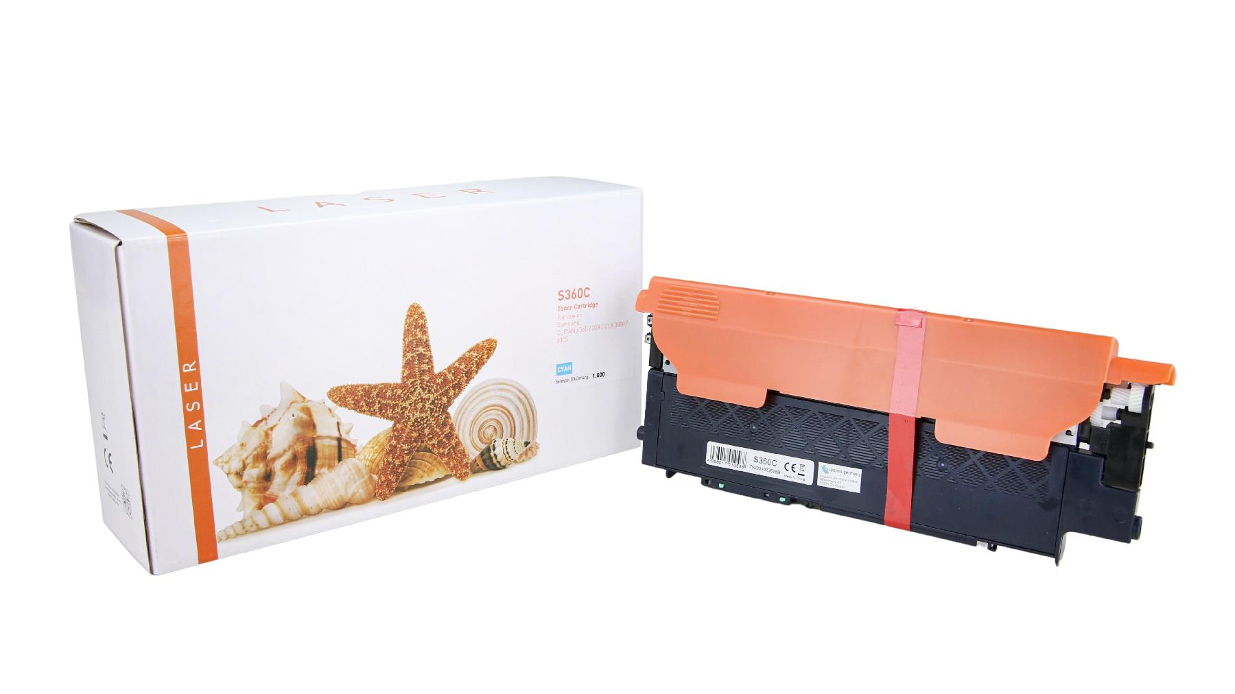 CLP360C alternativ Toner cyan Samsung / CLTC406S/ELS / 1.000 Seiten CLP360C alternativ Toner cyan Samsung / CLTC406S/ELS / 1.000 Seiten