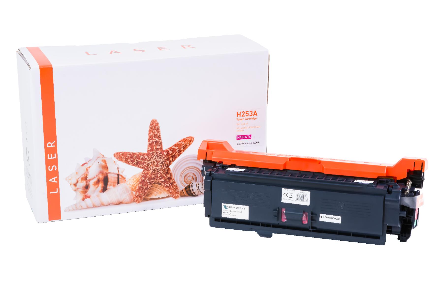 CE253A alternativ Toner Magenta für HP / CE253A / 504A / 7.000 Seiten CE253A alternativ Toner Magenta für HP / CE253A / 504A / 7.000 Seiten