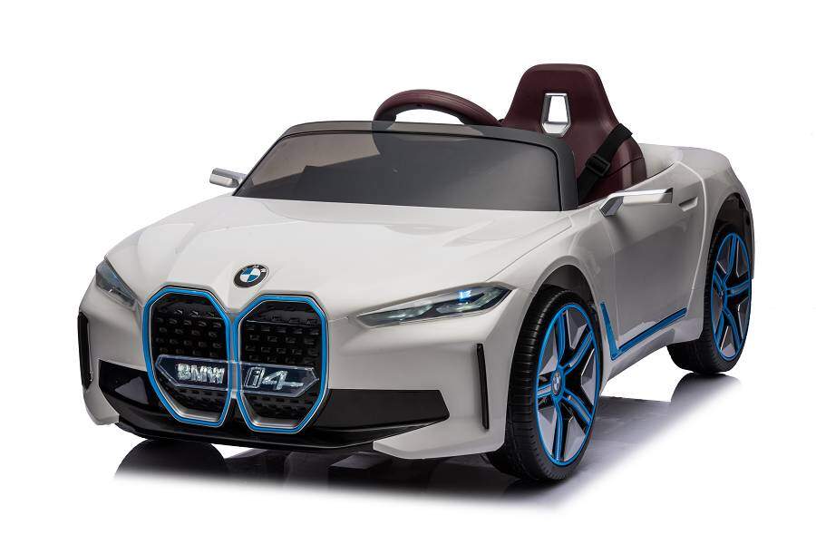 Kinderfahrzeug BMW i4 - weiß Kinderfahrzeug BMW i4 - weiß