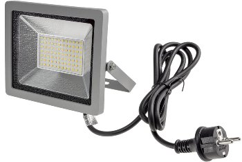 LED-Fluter SlimLine "CTF-SLT 30" silber, 30W, 2960lm, 4000K, neutralweiß, IP44