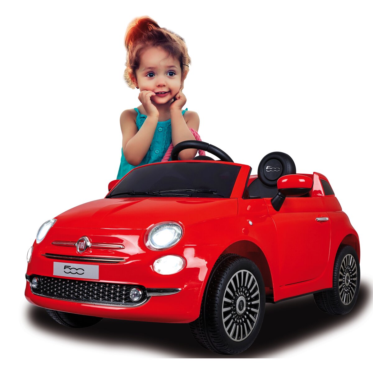 Kinderfahrzeug Fiat 500 rot 12V Kinderfahrzeug Fiat 500 rot 12V
