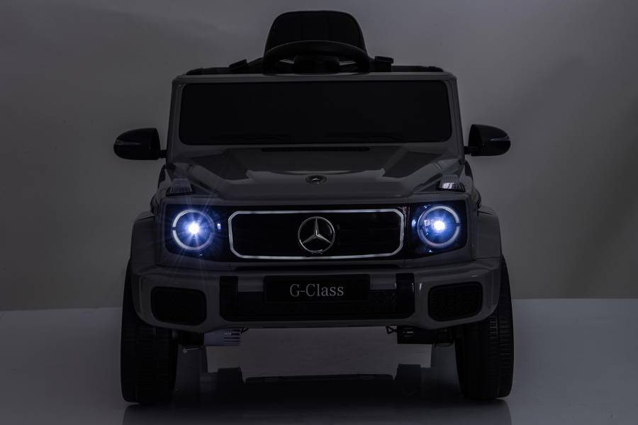 Kinderfahrzeug Mercedes AMG G580 - silber