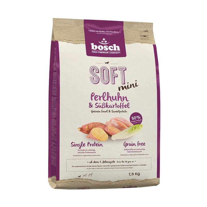 Bosch Soft Mini Perlhuhn & Kartoffel - 2,5 kg Bosch Soft Mini Perlhuhn & Kartoffel - 2,5 kg