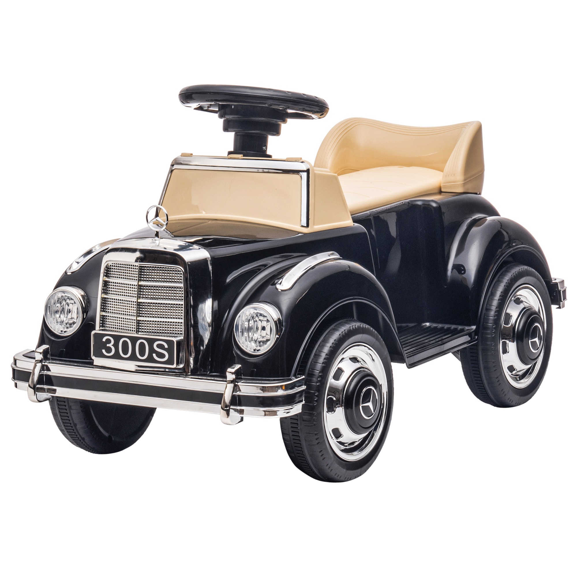 Rutscher Kinderauto Mercedes Benz Design 300 S Design, Schwarz