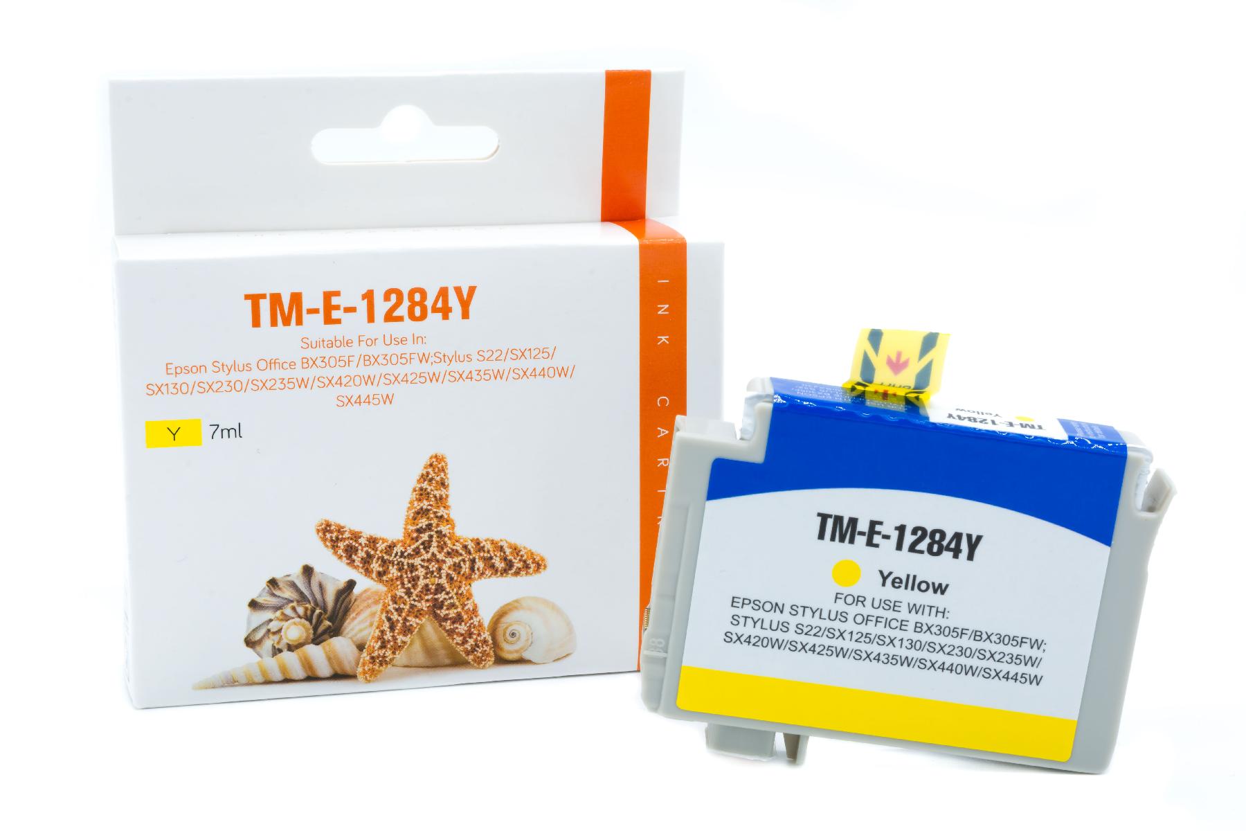 T1284 alternativ Seestern Tinte gelb / C13T12844011 / 7ml