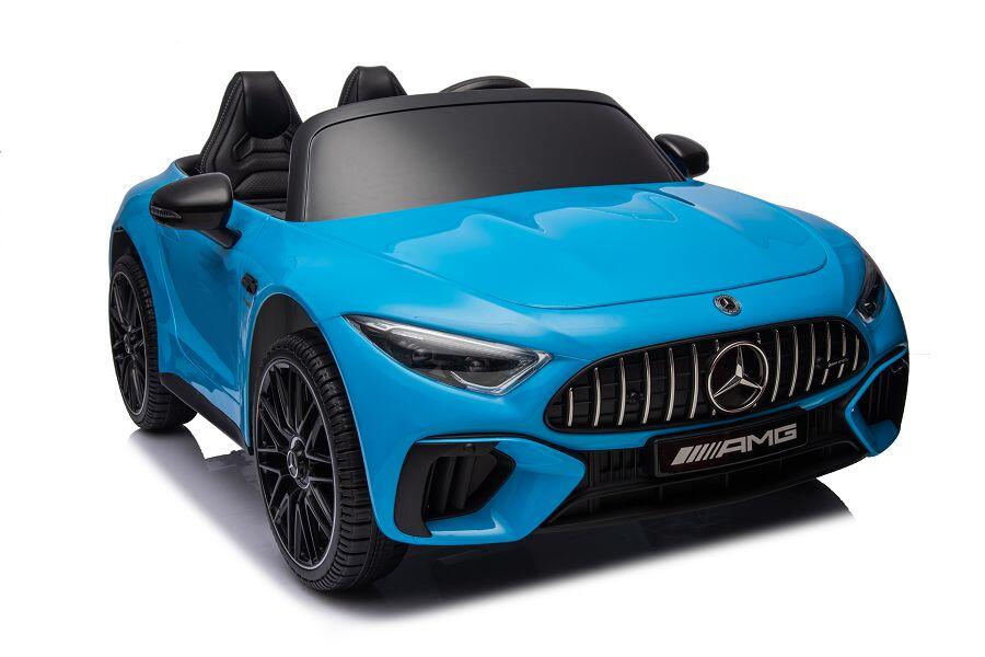 Kinderfahrzeug Mercedes SL63 AMG - lackiert - blau