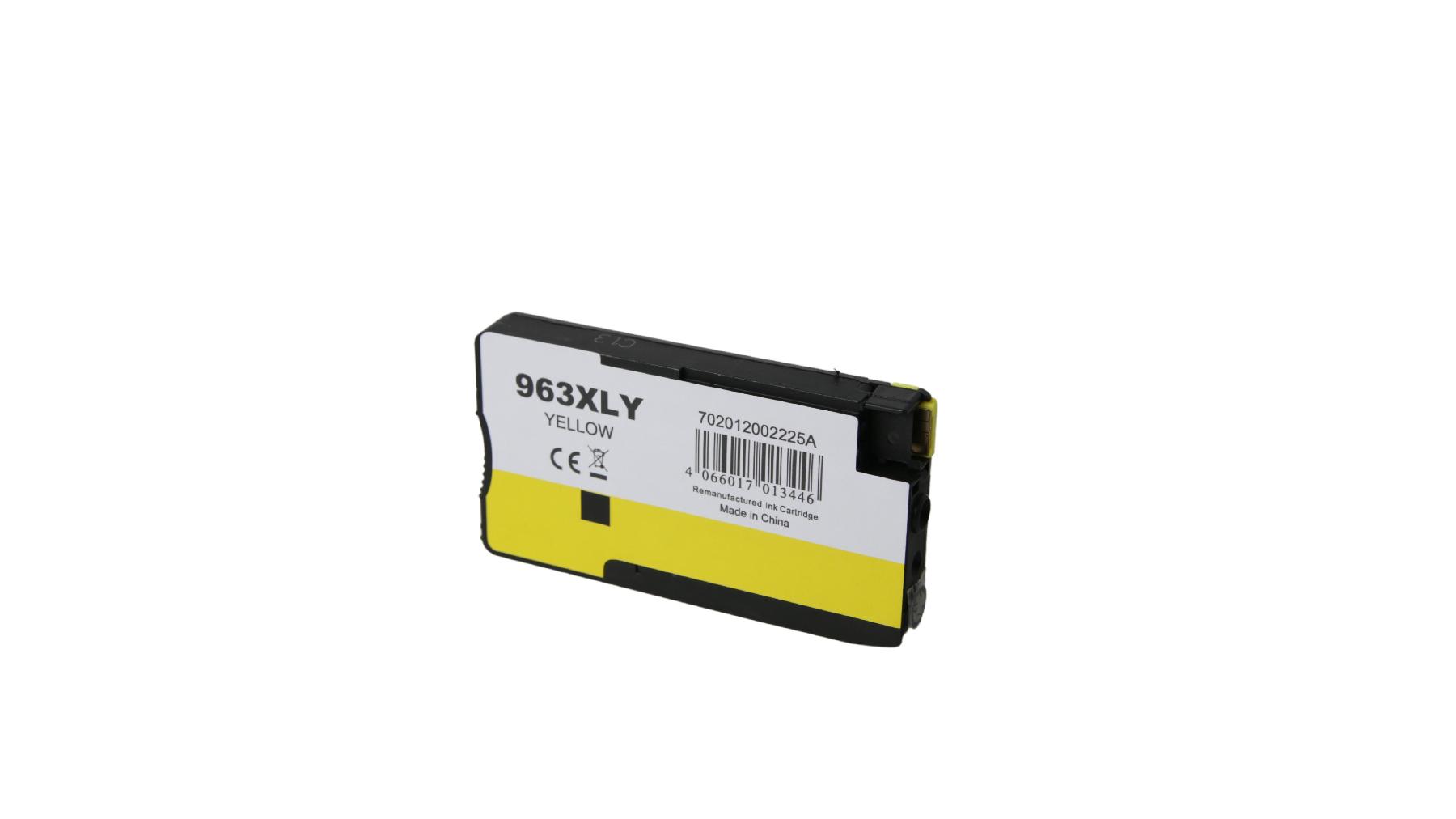 963XLY alternativ Tinte Yelow für HP / 3JA29AE / 25,5ml