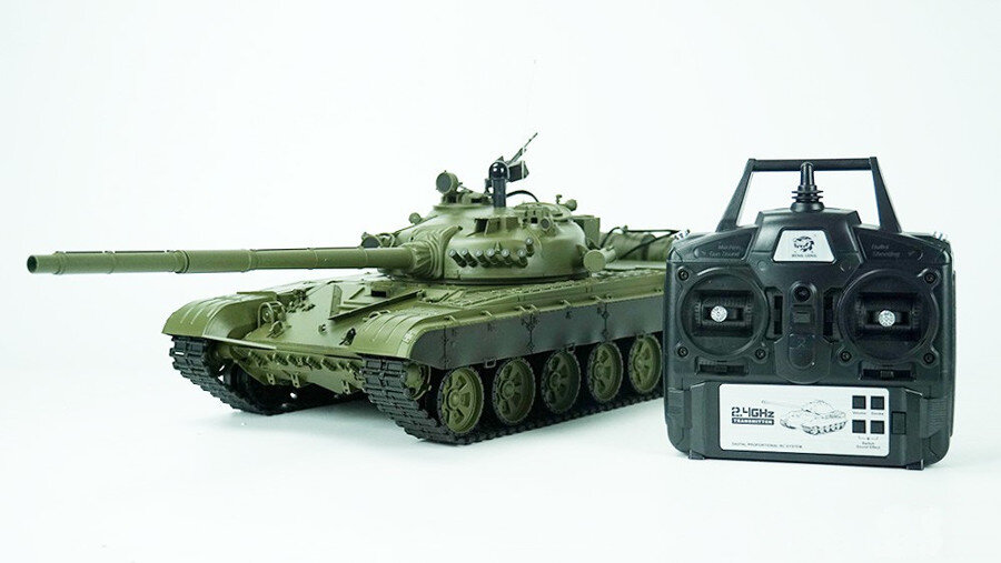 RC Panzer "T-72" - Metallgetriebe RC Panzer "T-72" - Metallgetriebe