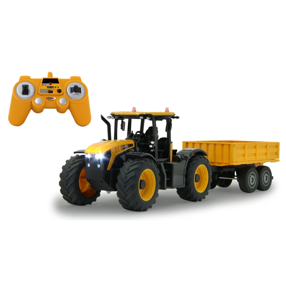 JCB Fastrac Traktor mit Kippanhänger 1:24 2,4GHz JCB Fastrac Traktor mit Kippanhänger 1:24 2,4GHz