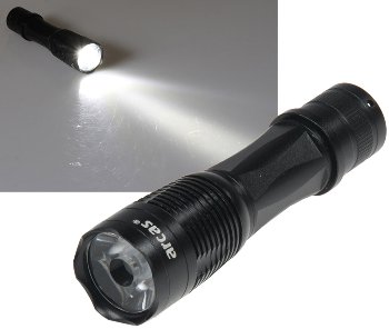 LED-Taschenlampe ARCAS 1W, 100lm, LxØ 95x25mm, inkl. Batterie