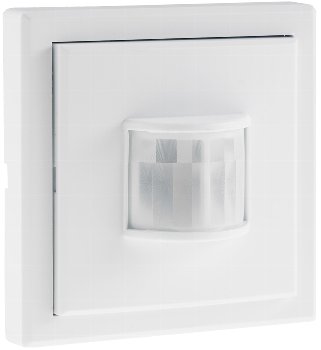 Funk-Bewegungsmelder für "Pilota Casa", IP20, 90°/8m PIR, Aufputz 30mm flach