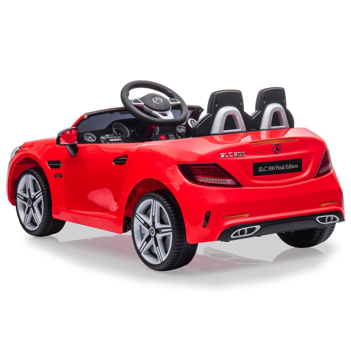Kinderfahrzeug Mercedes-Benz SLC rot