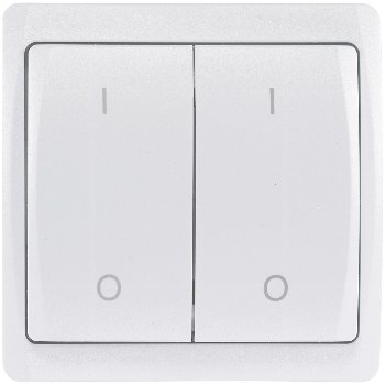 Funk-Wandsender Duo für "Pilota Casa" / 433,92MHz, max. 70m, Batterie A23